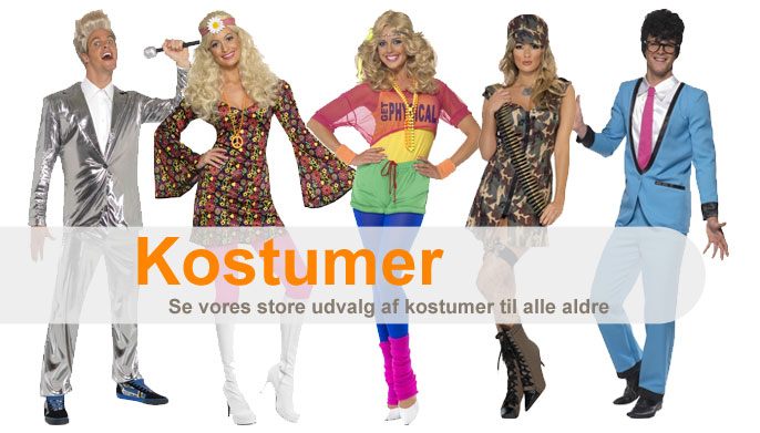K&oslash;b dit kostume her