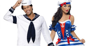 Sailor/sømandskostumer