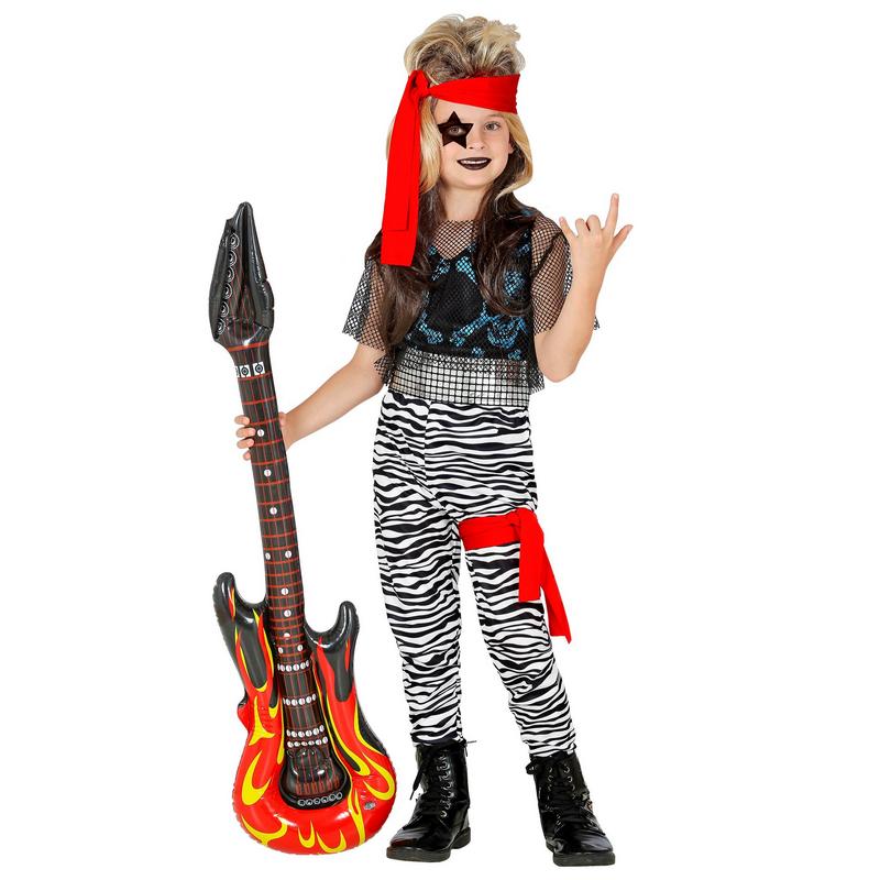 Rockstjerne Børnekostume