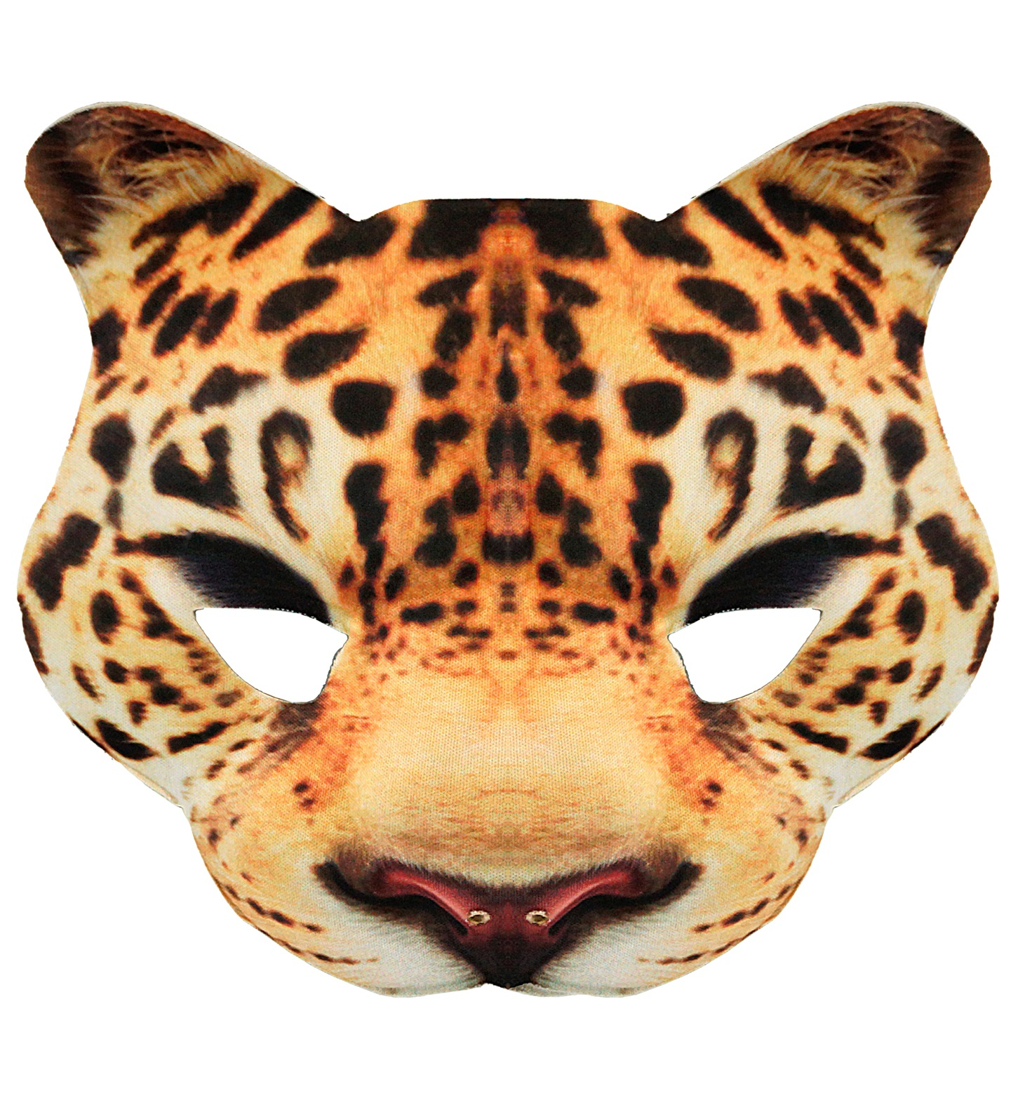 Leopard Halvmaske | Leopard Maske - Hovedtilbehør - Temashop