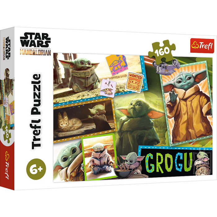 Star Wars Grogu Puslespil (28 x 41 cm) | Star Wars Puslespil - Temashop