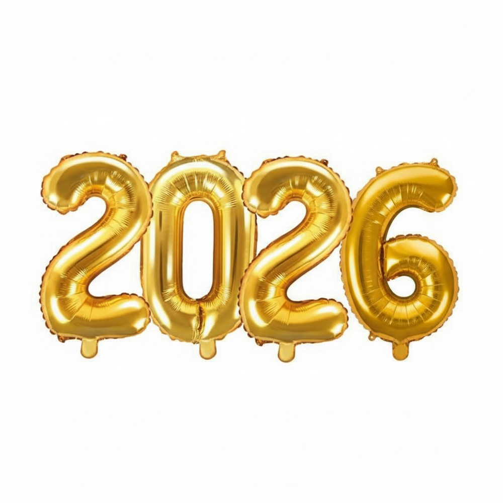 2026 XL Balloner Guld