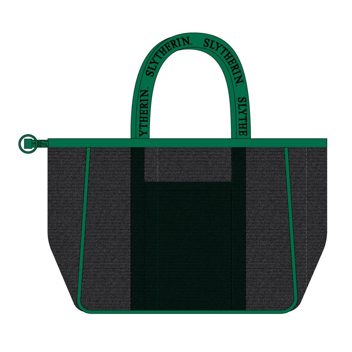 Harry Potter Slytherin Strandtaske (62 x 39 x 20 cm) | Harry Potter Taske / Pung - Temashop