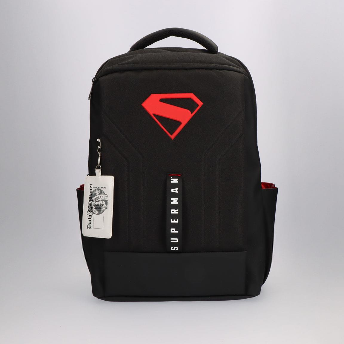 Superman Travel Skoletaske Sort (44 x 31 x 14 cm) | Superman Taske / Pung - Temashop