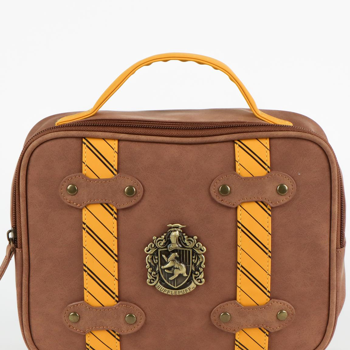 Harry Potter Hufflepuff Toilettaske (18 x 8 x 23 cm) | Harry Potter Toilettasker & Tilbehør - Temashop