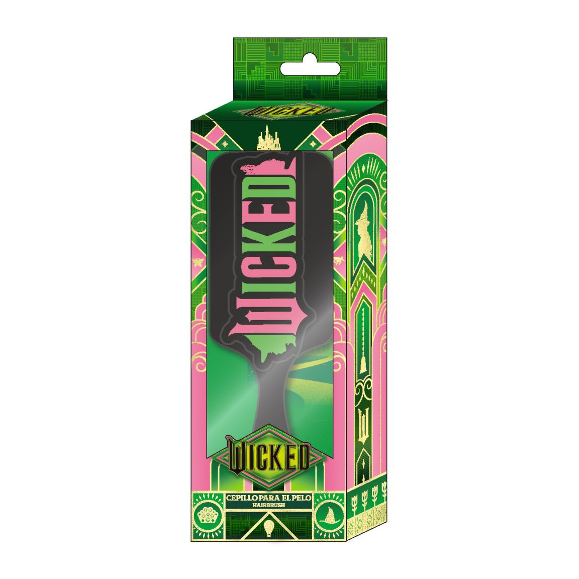 Wicked Hårbørste Sort (7,5 x 22,5 x 3,5 cm) | Wicked Børste - Temashop