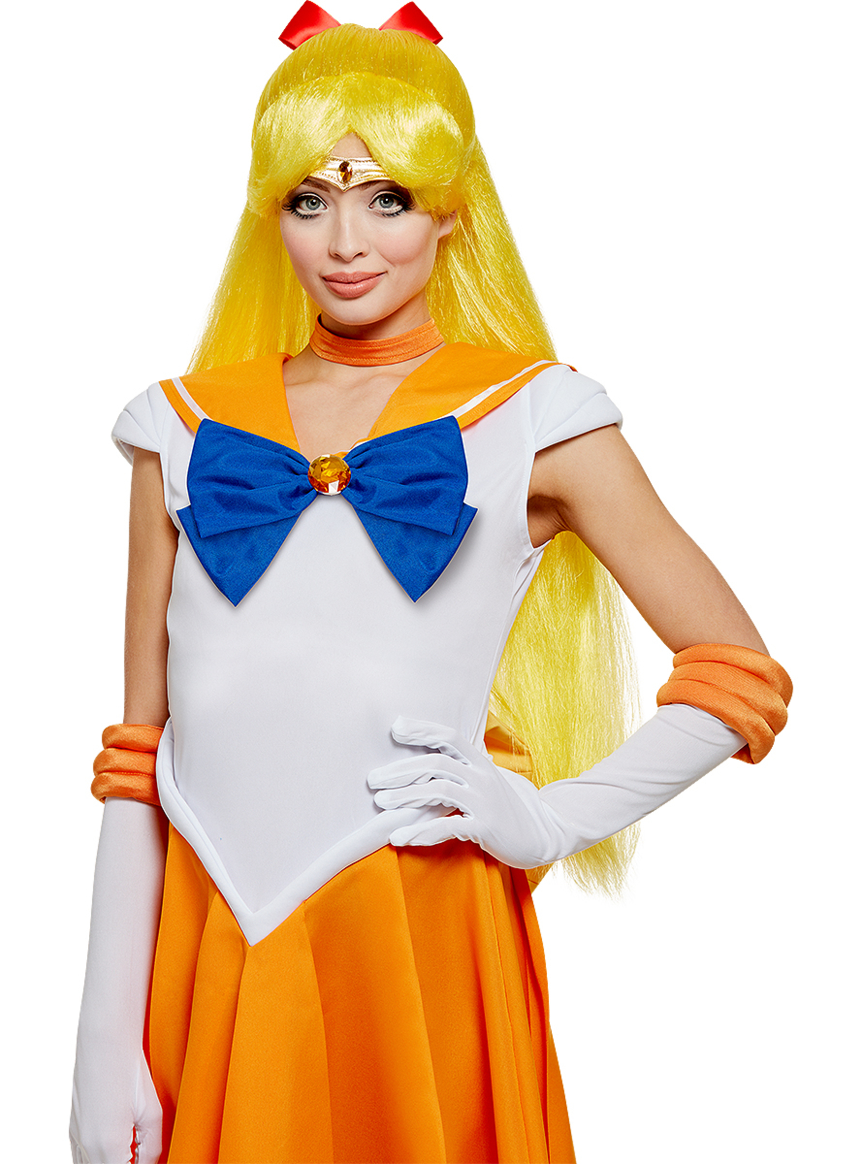 Sailor Moon Venus Paryk | Sailor Moon Paryk - Hovedtilbehør - Temashop