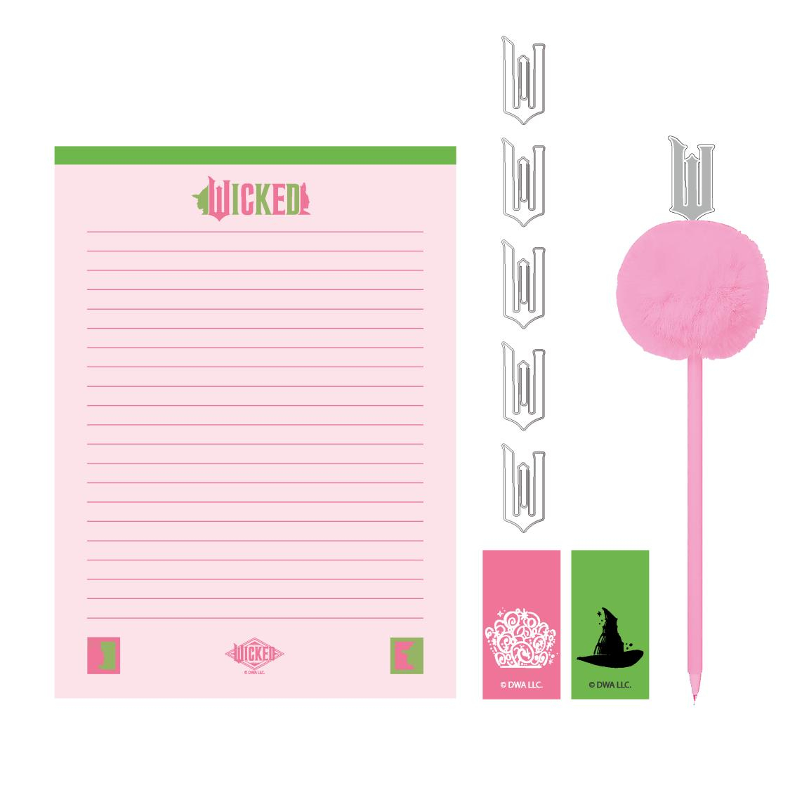 Wicked Notesbog & Pen | Wicked Male- & Tegneudstyr - Temashop