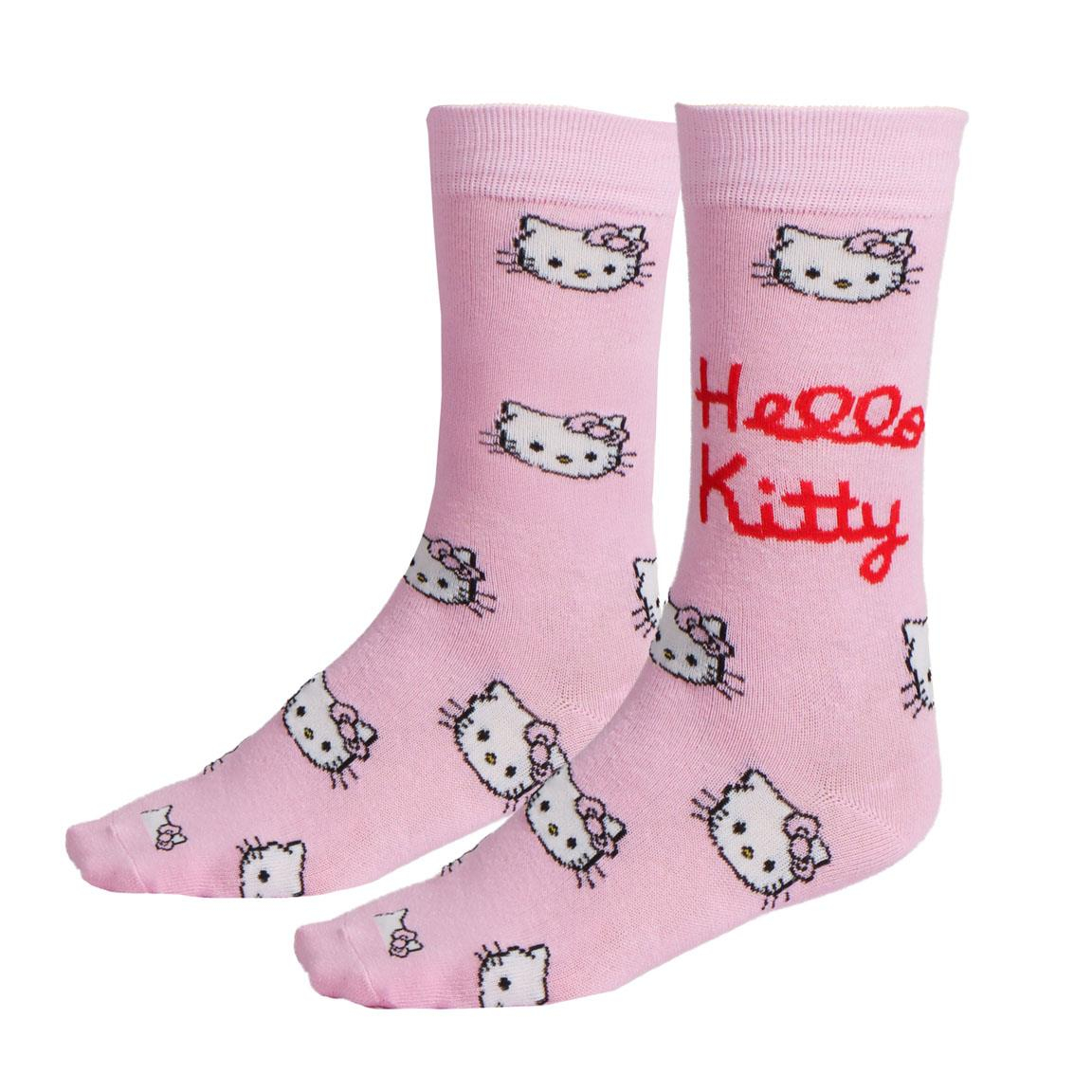 Hello Kitty Strømper 36-43 (36-43) | Hello Kitty Strømper / Strømpebukser / Knæstrømper - Temashop