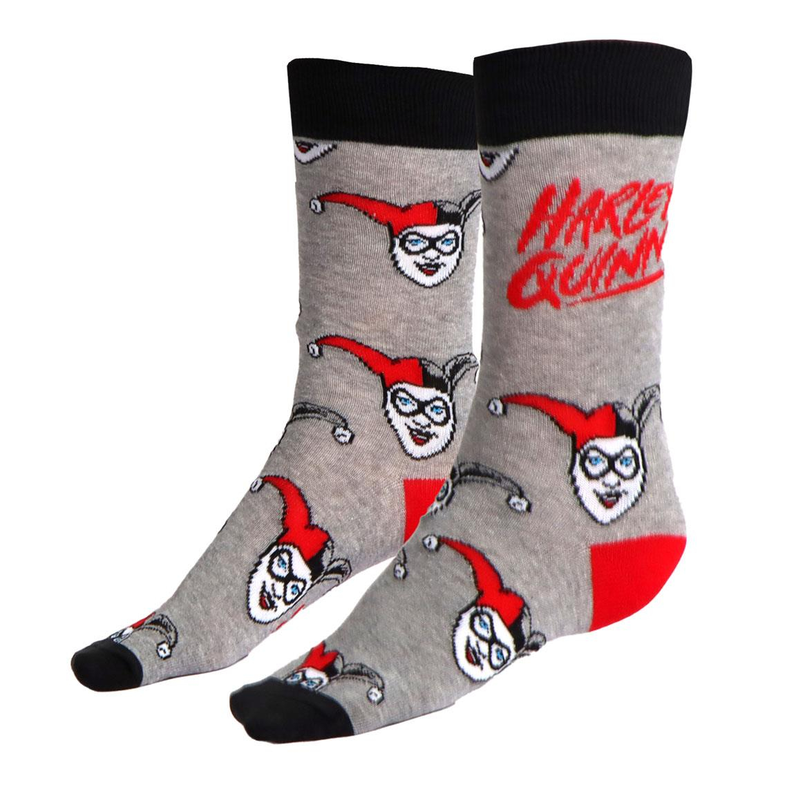 Harley Quinn Strømper 36-43 (36-43) | Harley Quinn Strømper / Strømpebukser / Knæstrømper - Temashop
