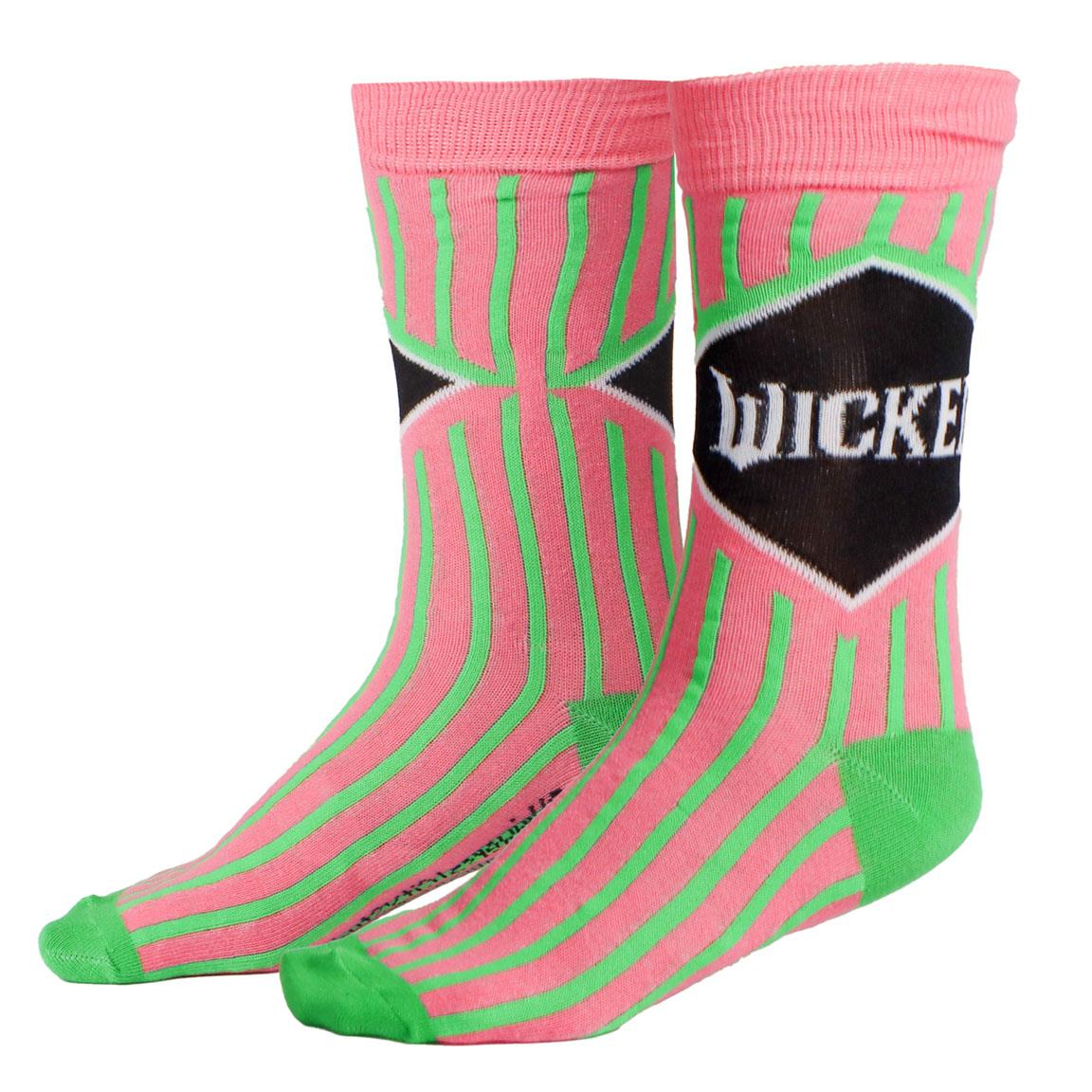 Wicked Stribede Strømper 36-43 (36-43) | Wicked Strømper / Strømpebukser / Knæstrømper - Temashop