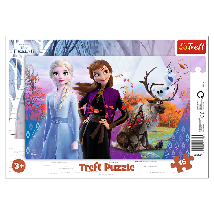 FrozenÂ® Anna & Elsa Puslespil
