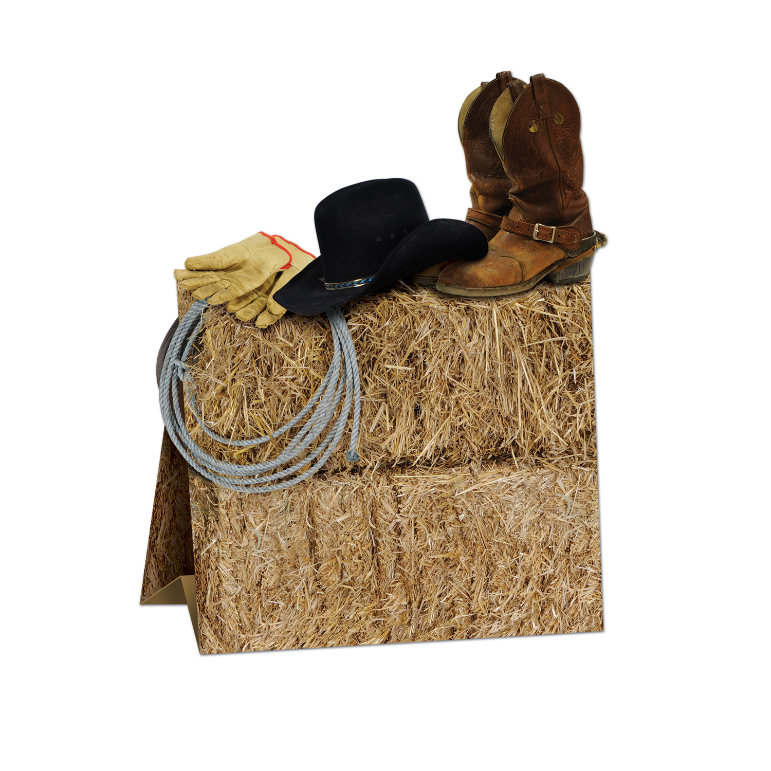 3D Western Borddekoration - 1 stk (28 cm) | Det vilde vesten Centerpieces - Temashop
