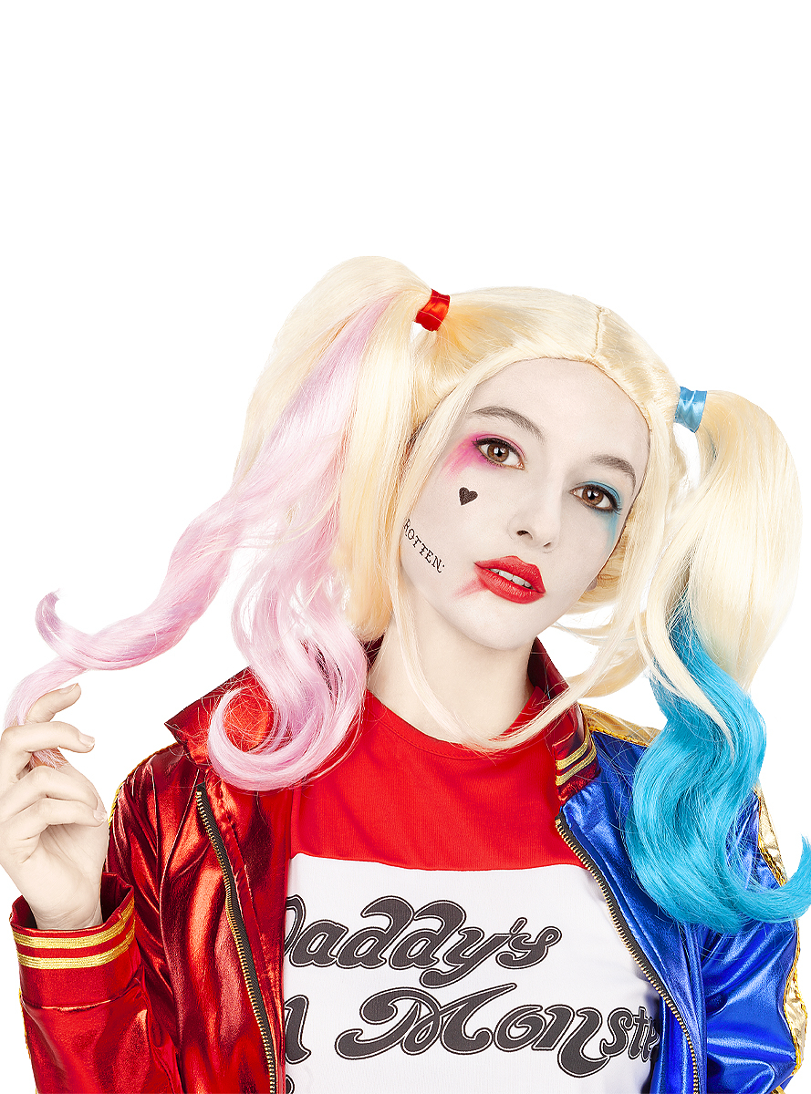 Suicide Squad Harley Quinn Paryk | Harley Quinn Paryk - Hovedtilbehør - Temashop