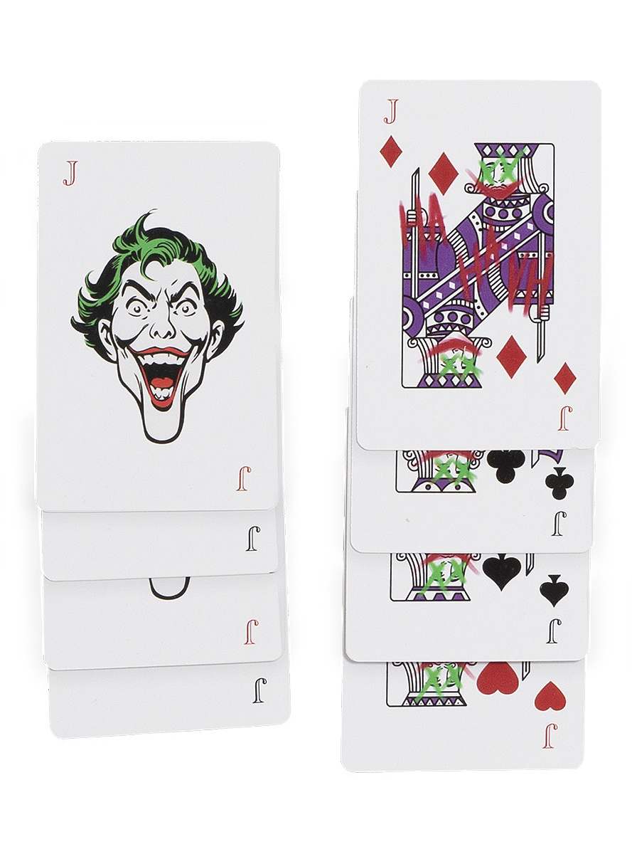 Batman Joker Kort | Joker Tilbehørskit - Kropstilbehør - Temashop