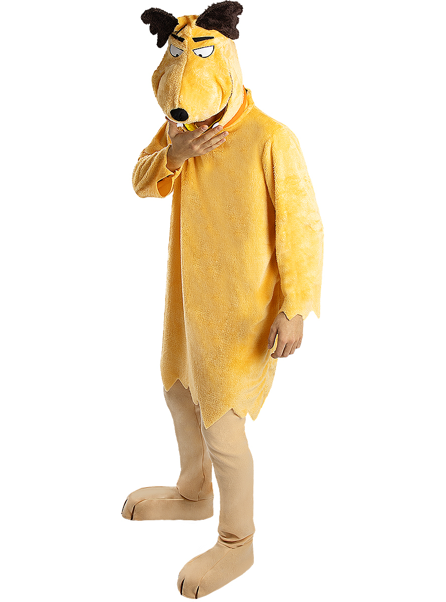 Wacky Races Muttley Kostume - TV-serier / Film kostume til voksne i størrelserne M-XL | Rablende Racerløb kostume til mænd - Temashop