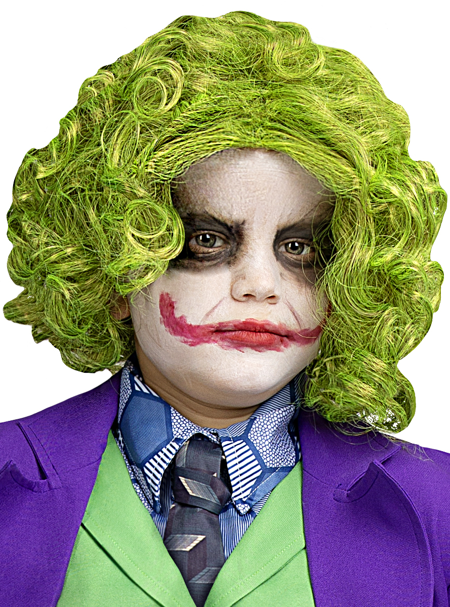 Joker Børneparyk | Joker Paryk - Hovedtilbehør - Temashop