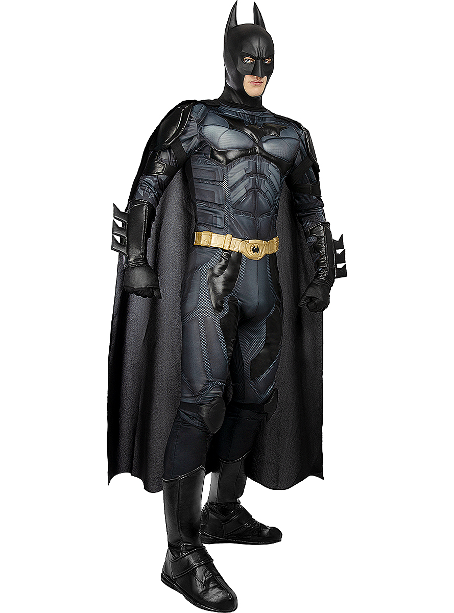 Batman The Dark Knight Kostume Luksus - Superhelte kostume til voksne i størrelserne S-XL | Batman kostume til mænd - Temashop