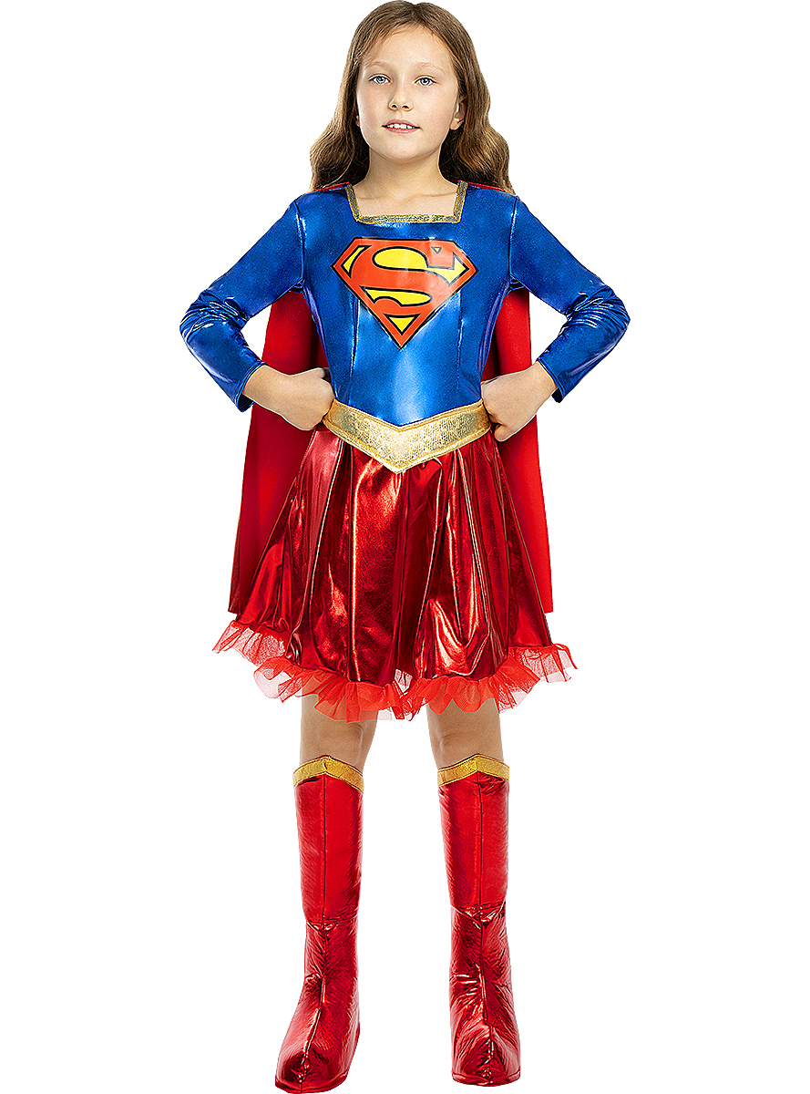 SupergirlÂ® Deluxe Børnekostume