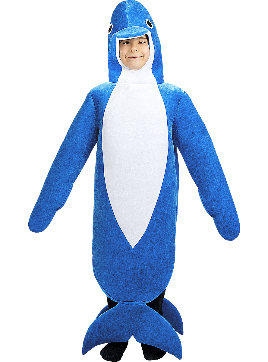 Delfin Børnekostume