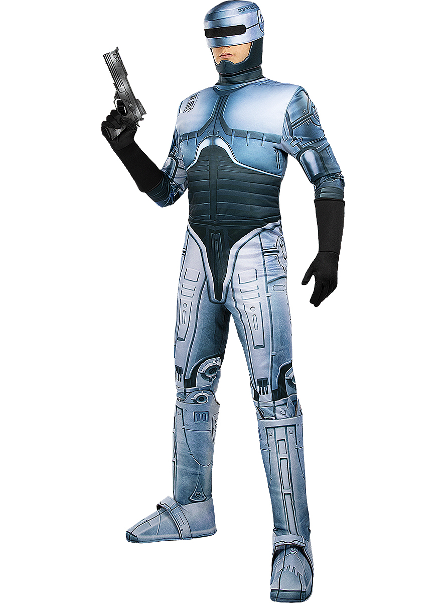 Robocop Kostume - TV-serier / Film kostume til voksne i størrelserne M-XL | Robocop kostume til mænd - Temashop