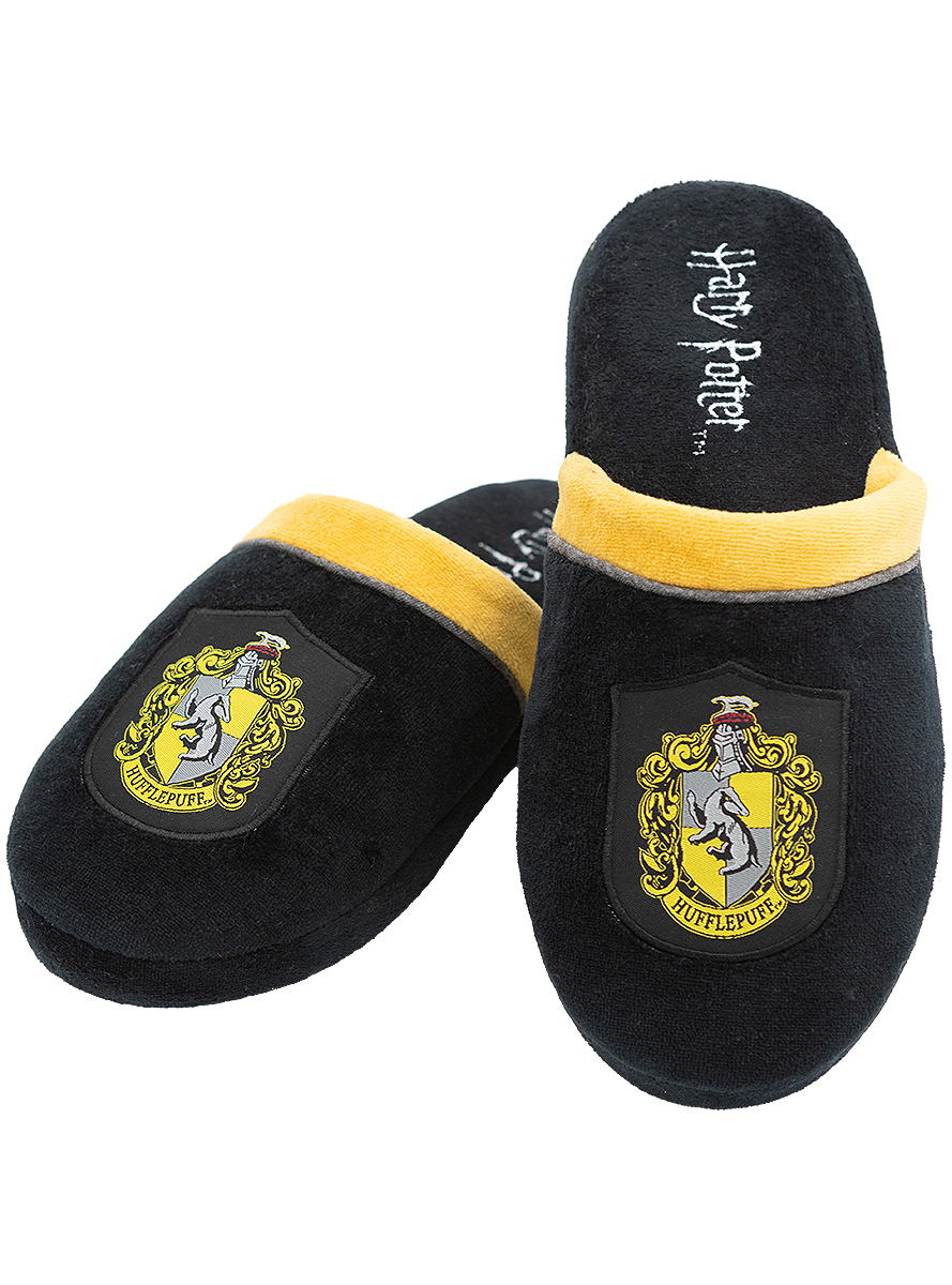 Harry Potter Hufflepuff Hjemmesko | Harry Potter Sko / Covers - Beklædning - Temashop
