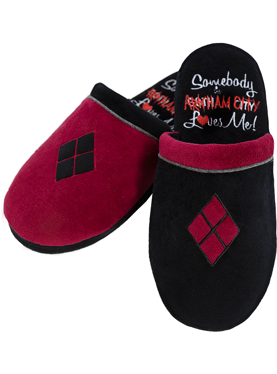 Harley Quinn Hjemmesko | Harley Quinn Sko / Covers - Beklædning - Temashop