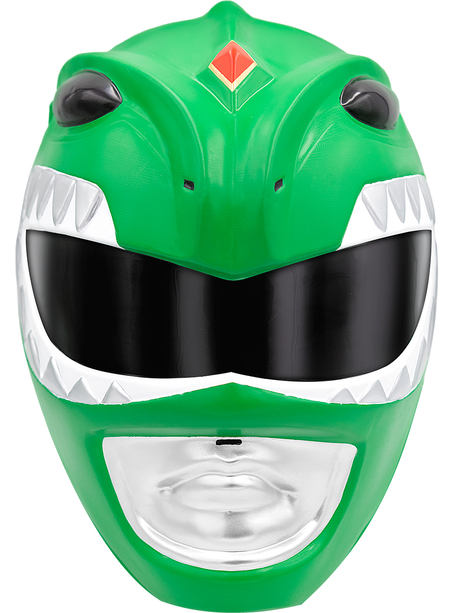 Power Rangers Hjelm Grøn | Power Rangers Hat / Hue / Hjelm - Hovedtilbehør - Temashop
