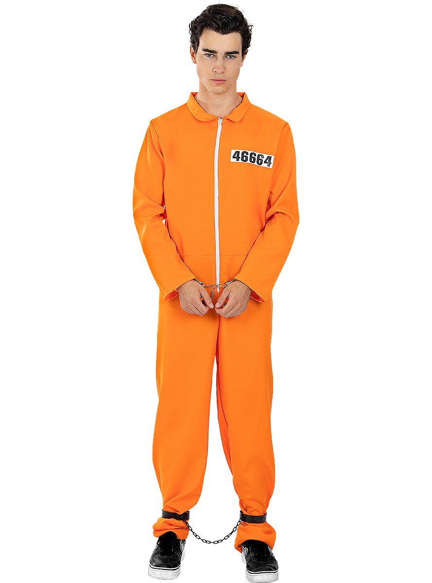 Orange Fangedragt Kostume