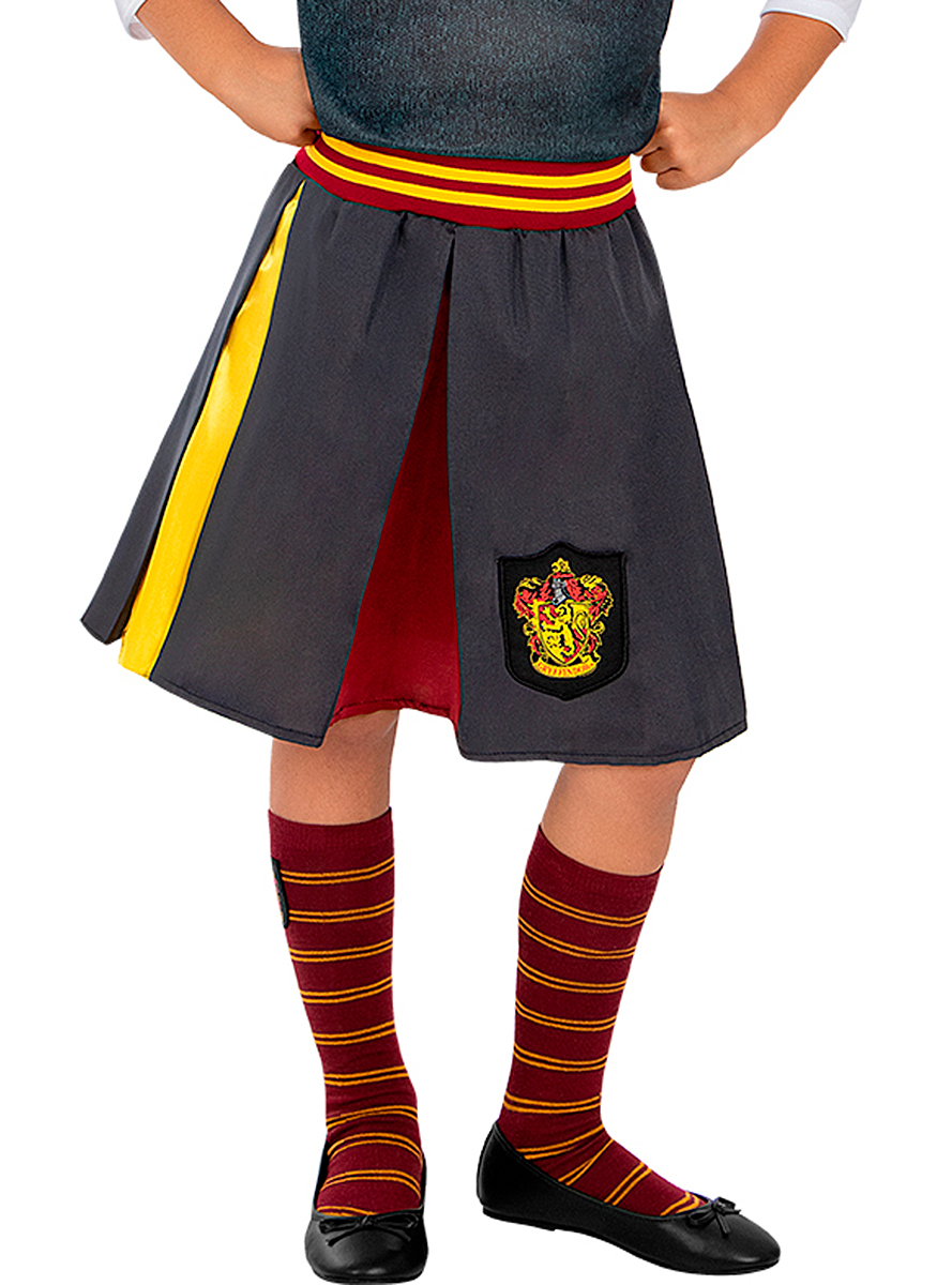Harry Potter Gryffindor Børneskørte | Harry Potter Bukser / Skørt / Shorts - Beklædning - Temashop