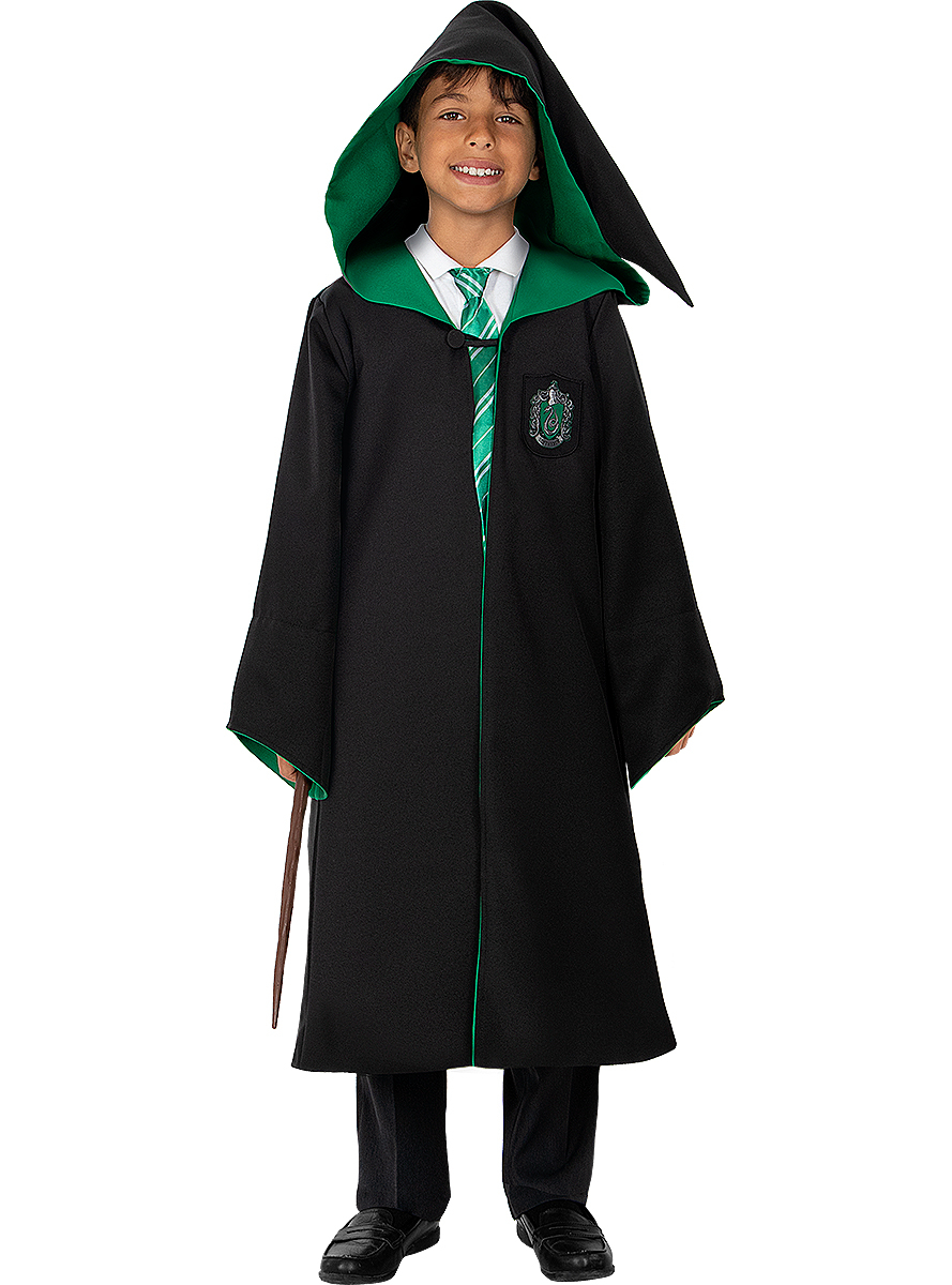 Harry PotterÂ® Slytherin Børnekostume Deluxe