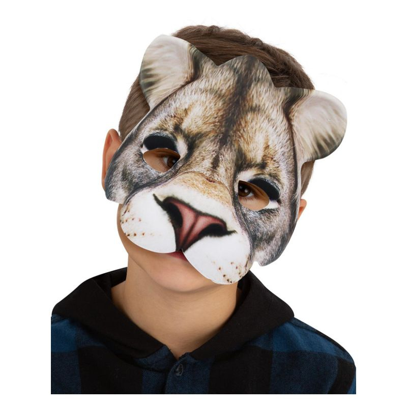 Løve Børnemaske | Løve Maske - Hovedtilbehør - Temashop