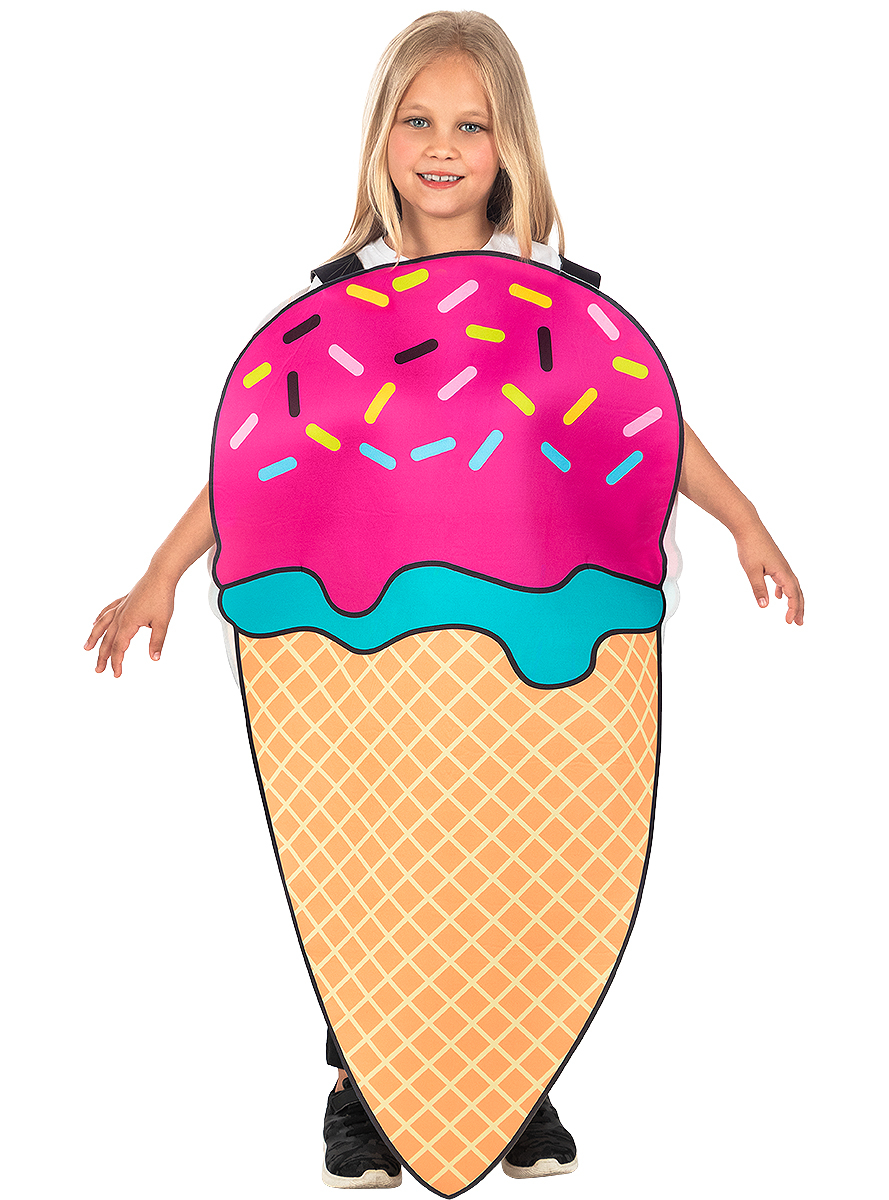 Isvaffel Børnekostume