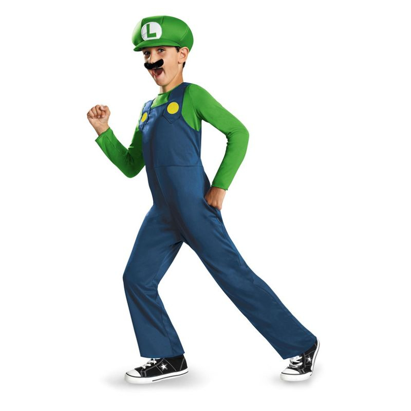 Super MarioÂ® Luigi Klassisk Børnekostume