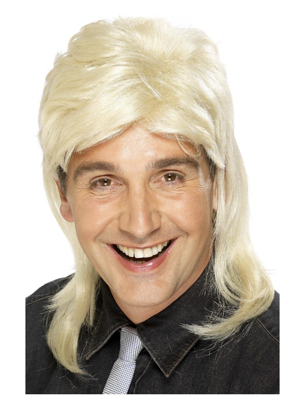 80'er Svenskerhår Paryk Blond