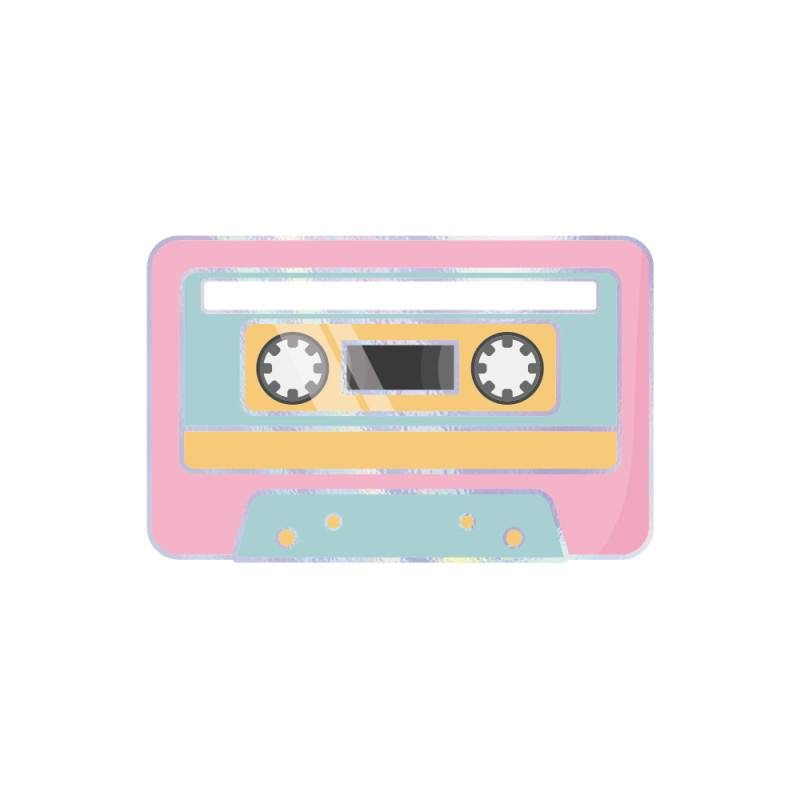 90'er Kassettebånd Servietter - 16 stk (19 x 29 cm) | 90'erne Retro Servietter - Temashop