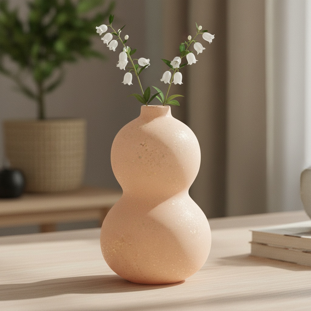 Apollo Vase Guldstøv - 1 stk (21 x 13 cm) - Temashop