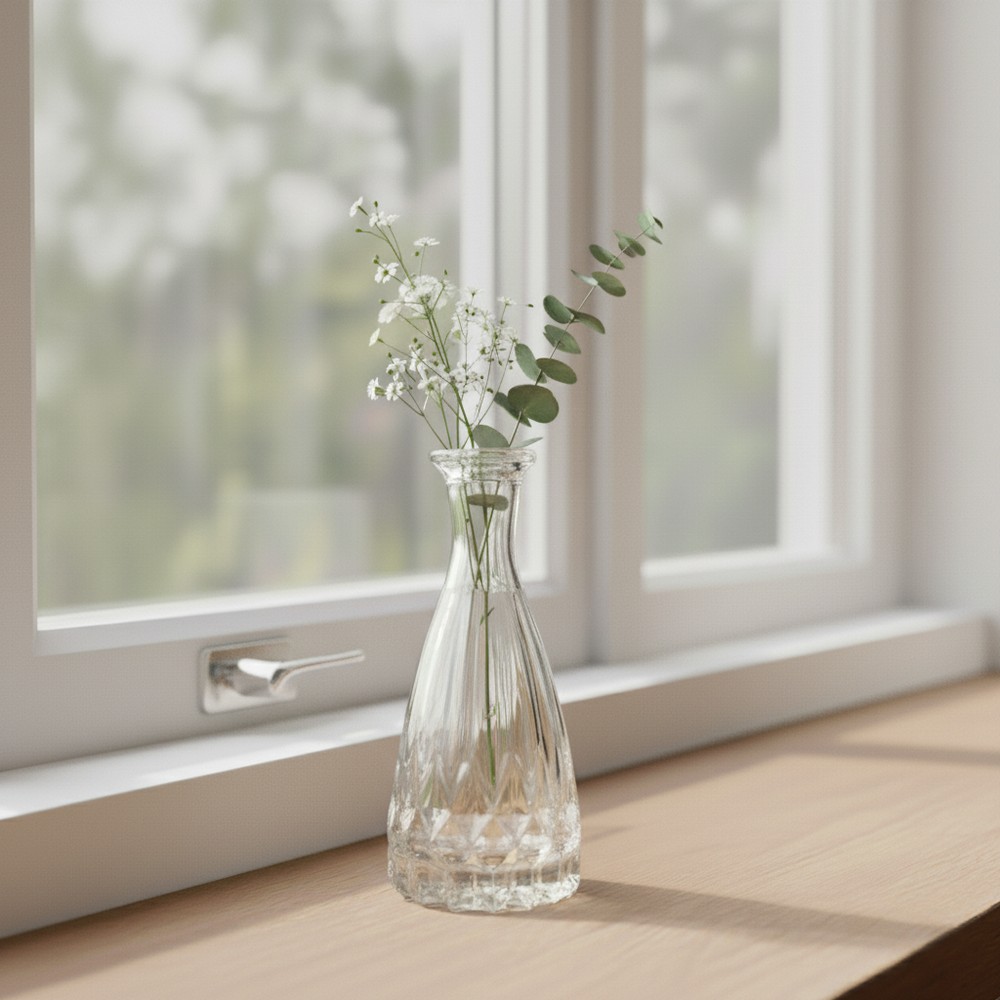 Alma Glasvase - 1 stk (7 x 15 cm) - Temashop