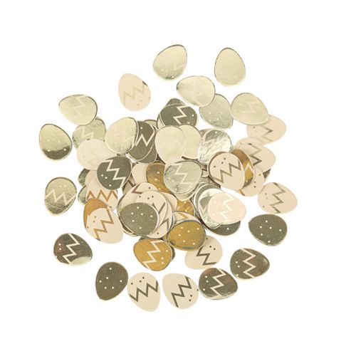 Æg Bordkonfetti Beige/Guld