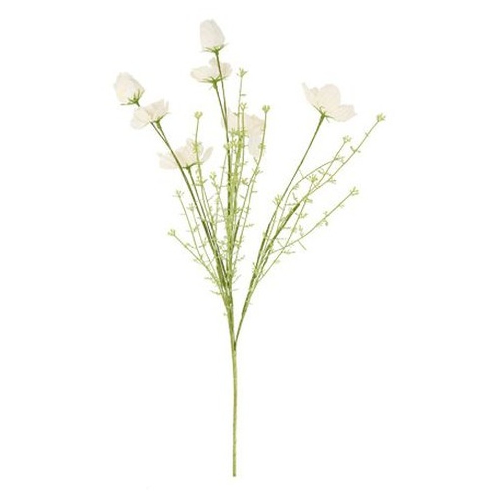 Kunstig Markblomstbuket Hvid