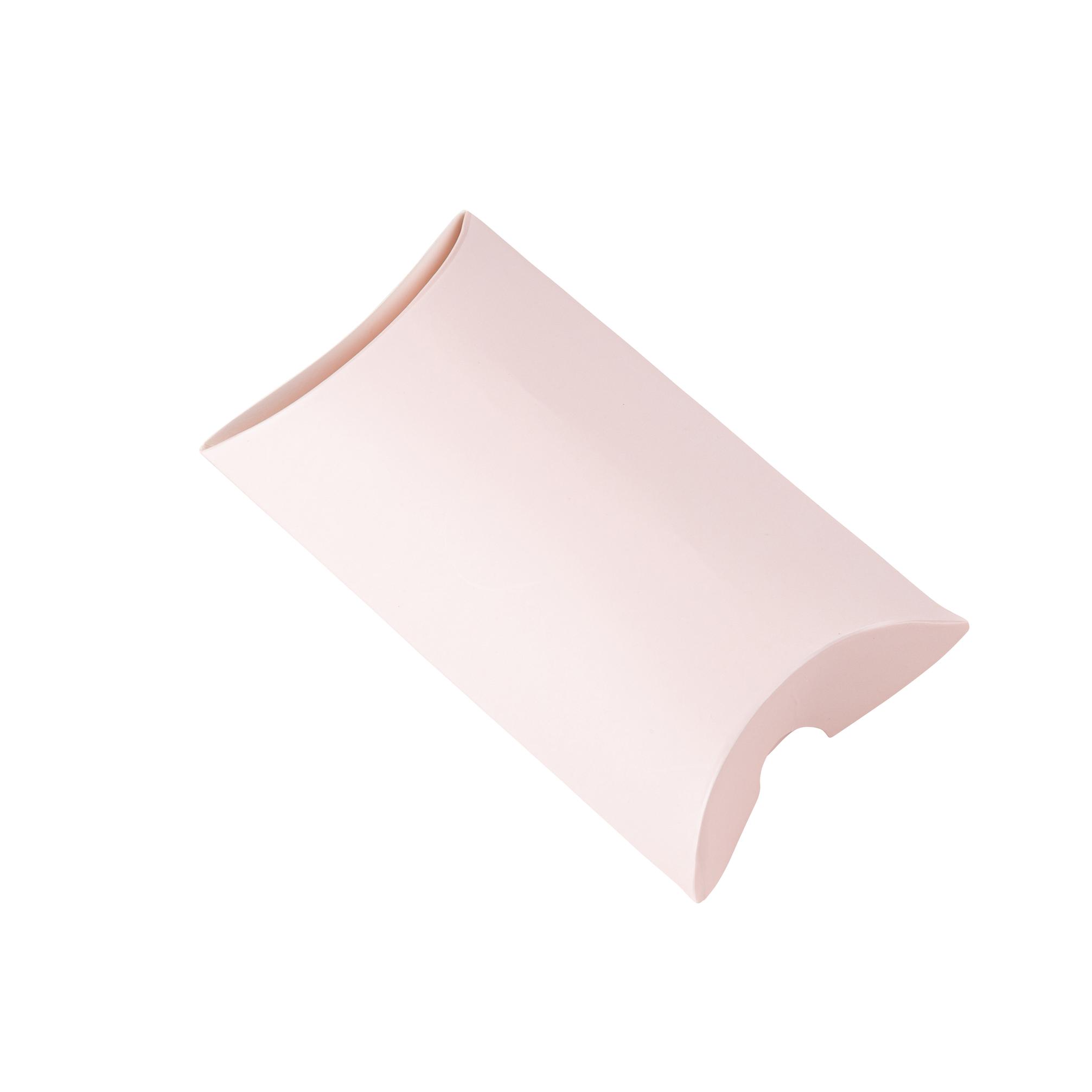 Pudeformede Gaveæsker Lyserød - 10 stk (14 x 7 cm) | Lyserødt Tema Æsker - Temashop