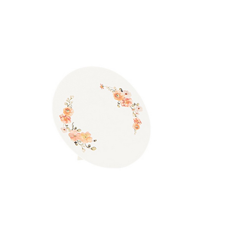 Blomster Bordkort Lyserød - 10 stk (6 x 5,2 cm) | Blomst Bordnumre / bordkort / holdere - Temashop