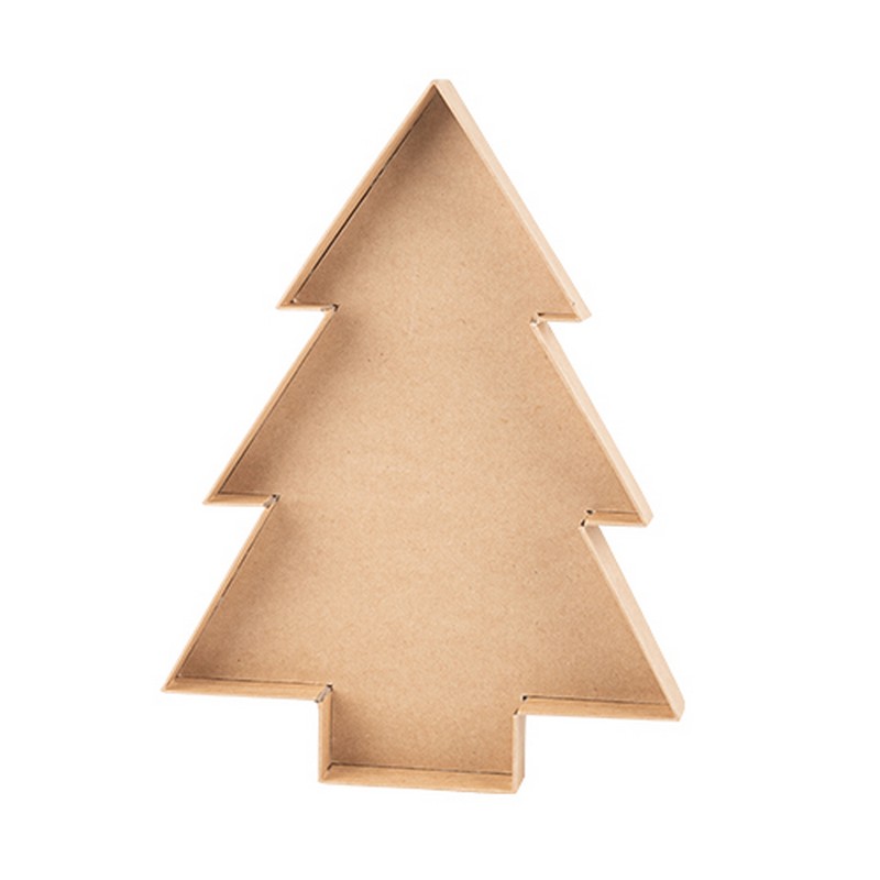Juletræ Serveringsfad Kraft - 1 stk (40 cm) | Juletræ Serveringsfad - Temashop