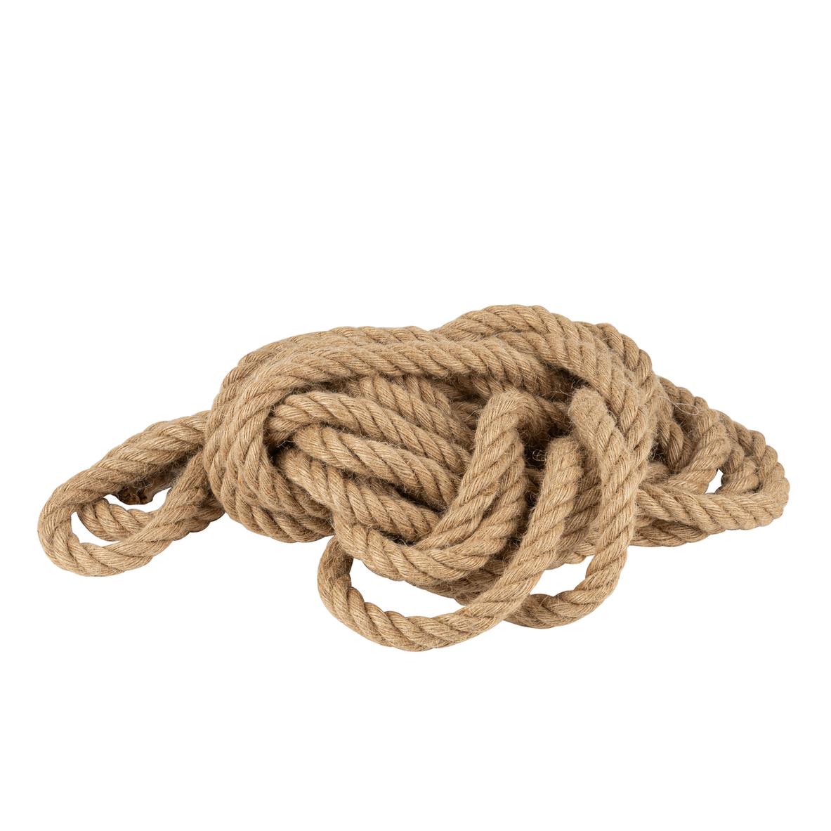 Jutesnor Natur - 1 stk (Ø 2 cm x 10 m) - Temashop