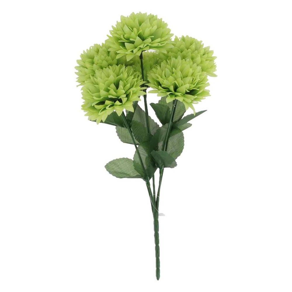 Kunstig Dahlia Buket Hvid - 1 stk (32 cm) | Blomst Kunstige blomster - Temashop