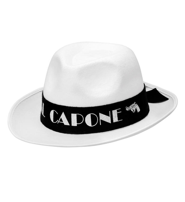 Al Capone Hat Hvid