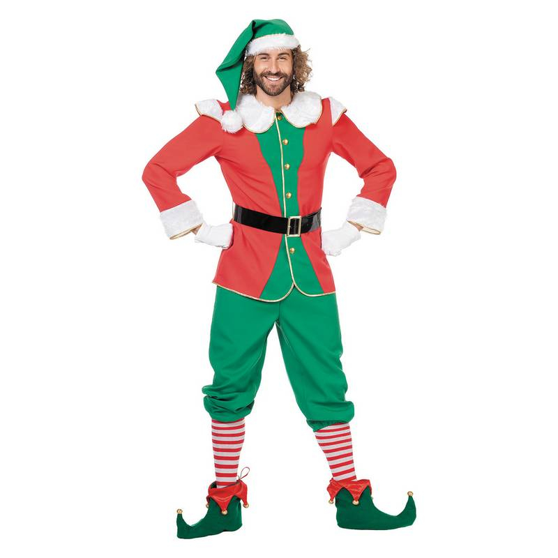 Alf Kostume - Jul kostume til voksne i størrelserne S-4XL | Nisse kostume til mænd - Temashop