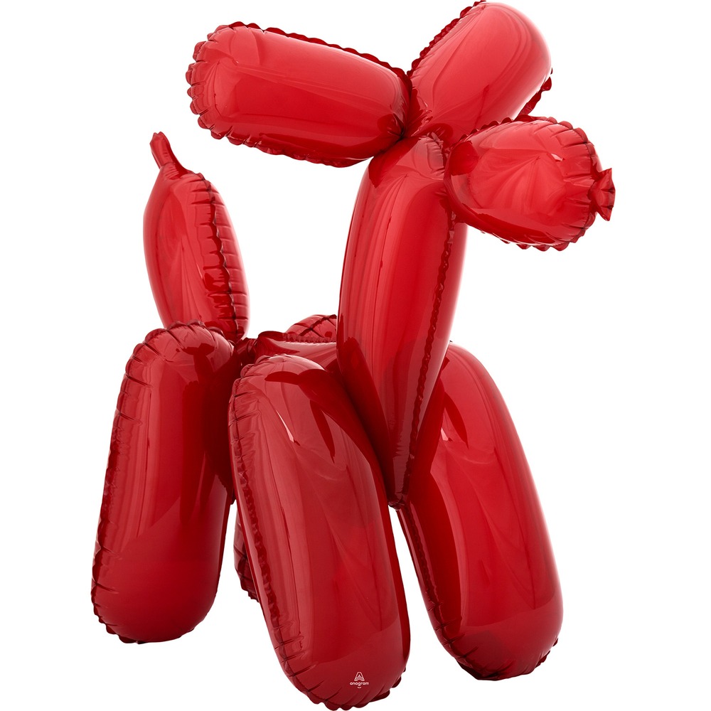Ballonhund Folieballon Rød