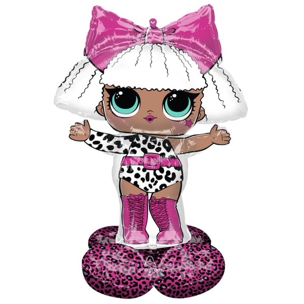 LOL SurpriseÂ® Glam Diva Folieballon Med Fod