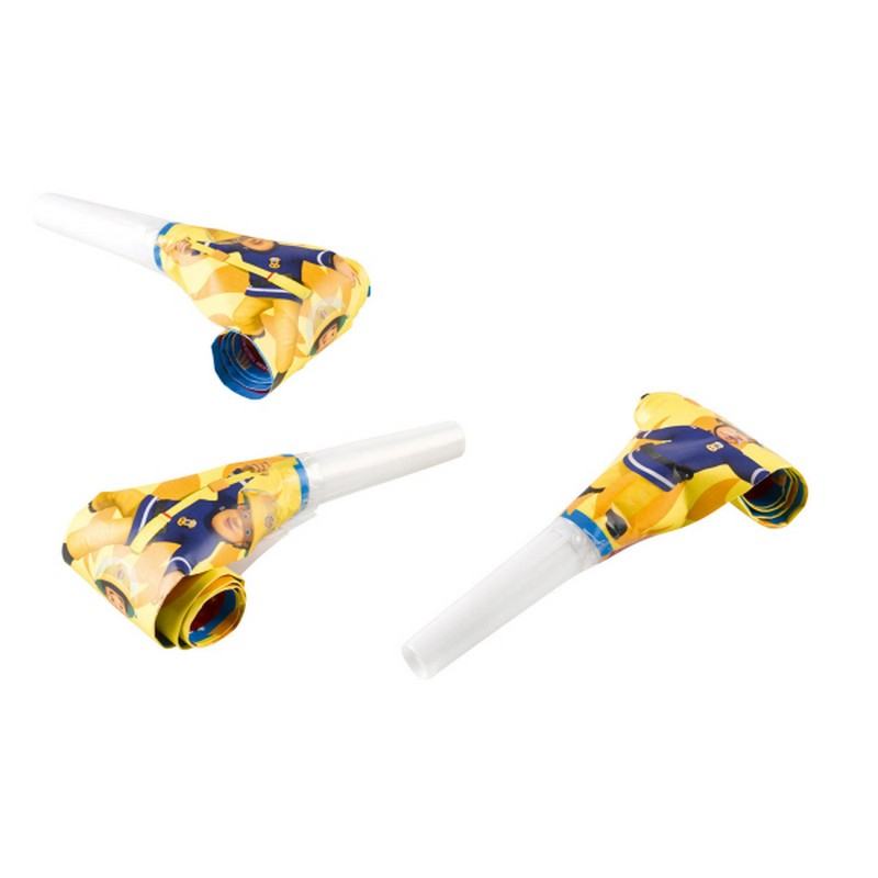 Brandmand Sam Ryslere - 8 stk (30 cm) | Brandmand Sam Ryslere / truthorn - Temashop